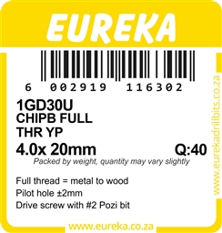 1GD30 - Chipboard Screw -1GD30_label_T